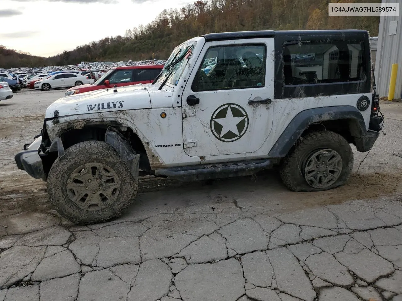 2017 Jeep Wrangler Sport VIN: 1C4AJWAG7HL589574 Lot: 79006504