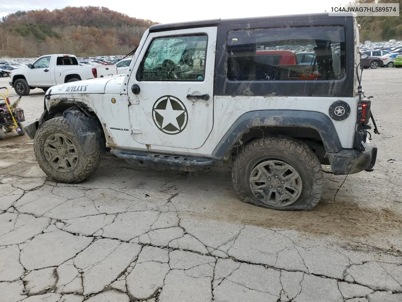 2017 Jeep Wrangler Sport VIN: 1C4AJWAG7HL589574 Lot: 79006504