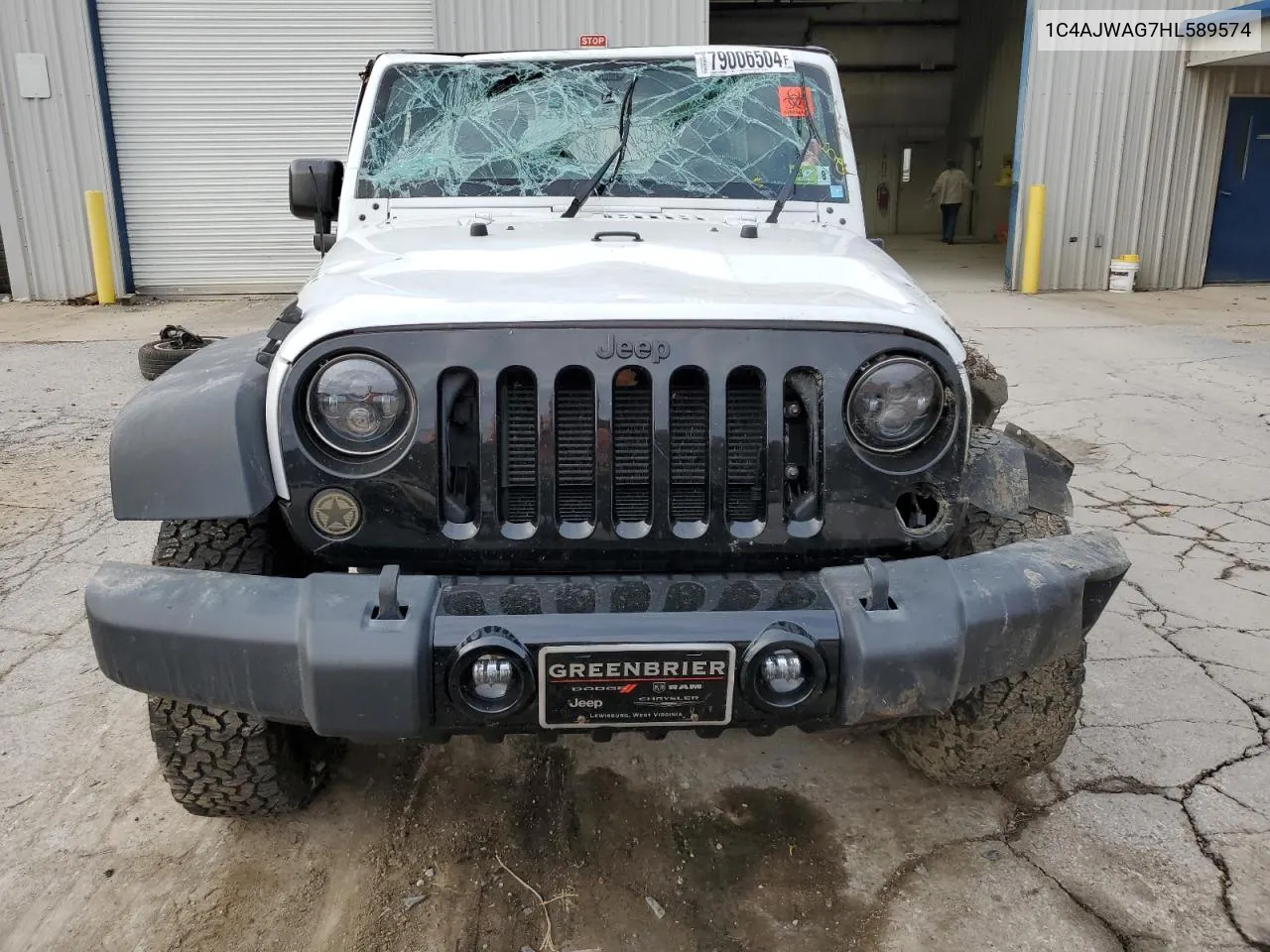 2017 Jeep Wrangler Sport VIN: 1C4AJWAG7HL589574 Lot: 79006504