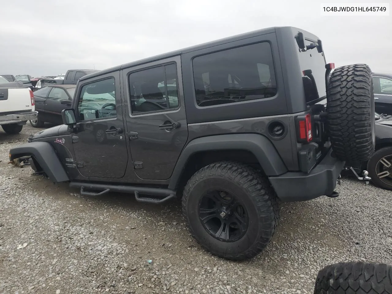 2017 Jeep Wrangler Unlimited Sport VIN: 1C4BJWDG1HL645749 Lot: 79059834