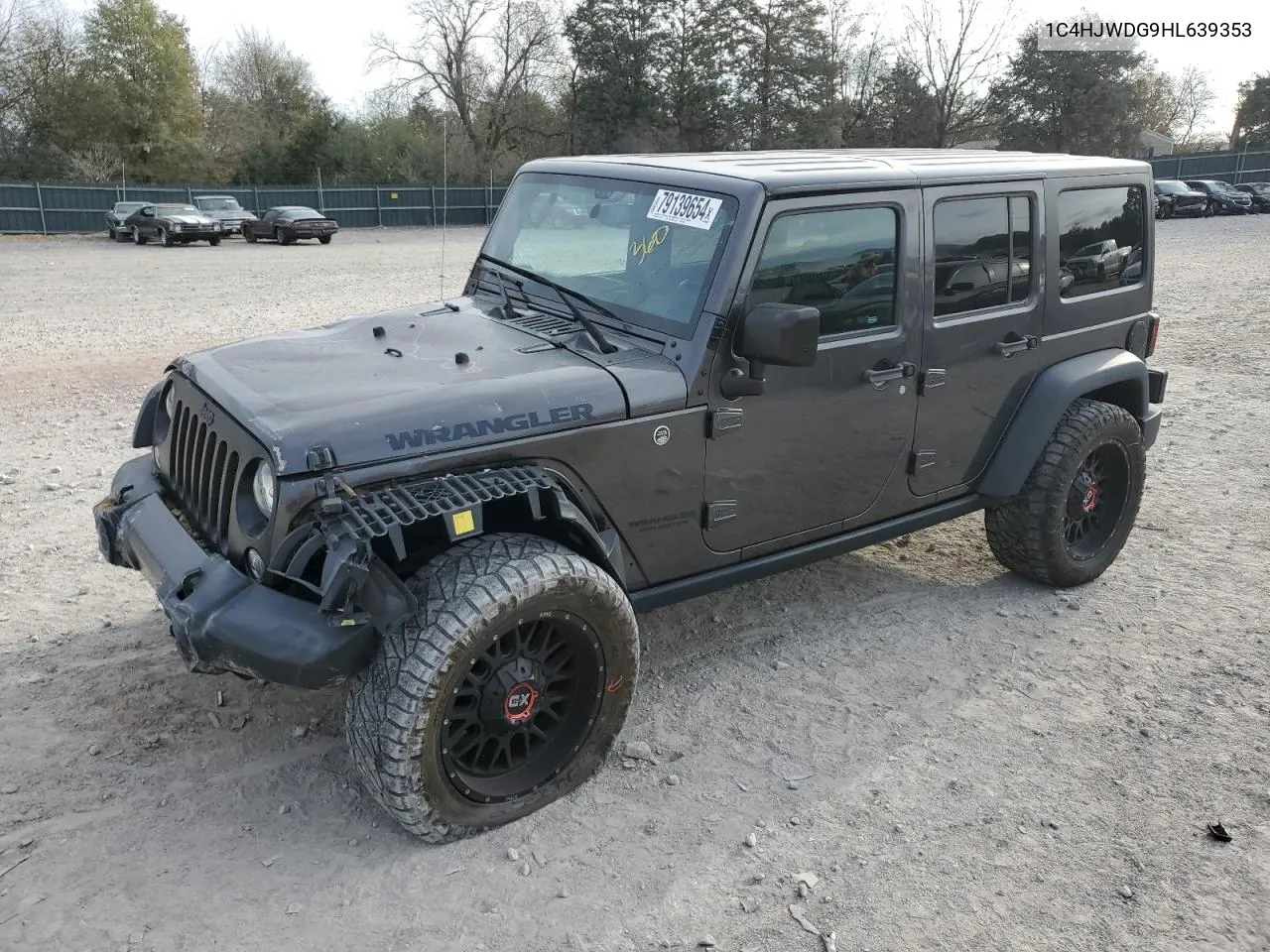 2017 Jeep Wrangler Unlimited Sport VIN: 1C4HJWDG9HL639353 Lot: 79139654