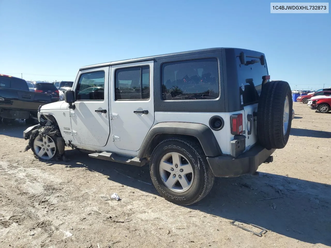 2017 Jeep Wrangler Unlimited Sport VIN: 1C4BJWDGXHL732873 Lot: 79967284