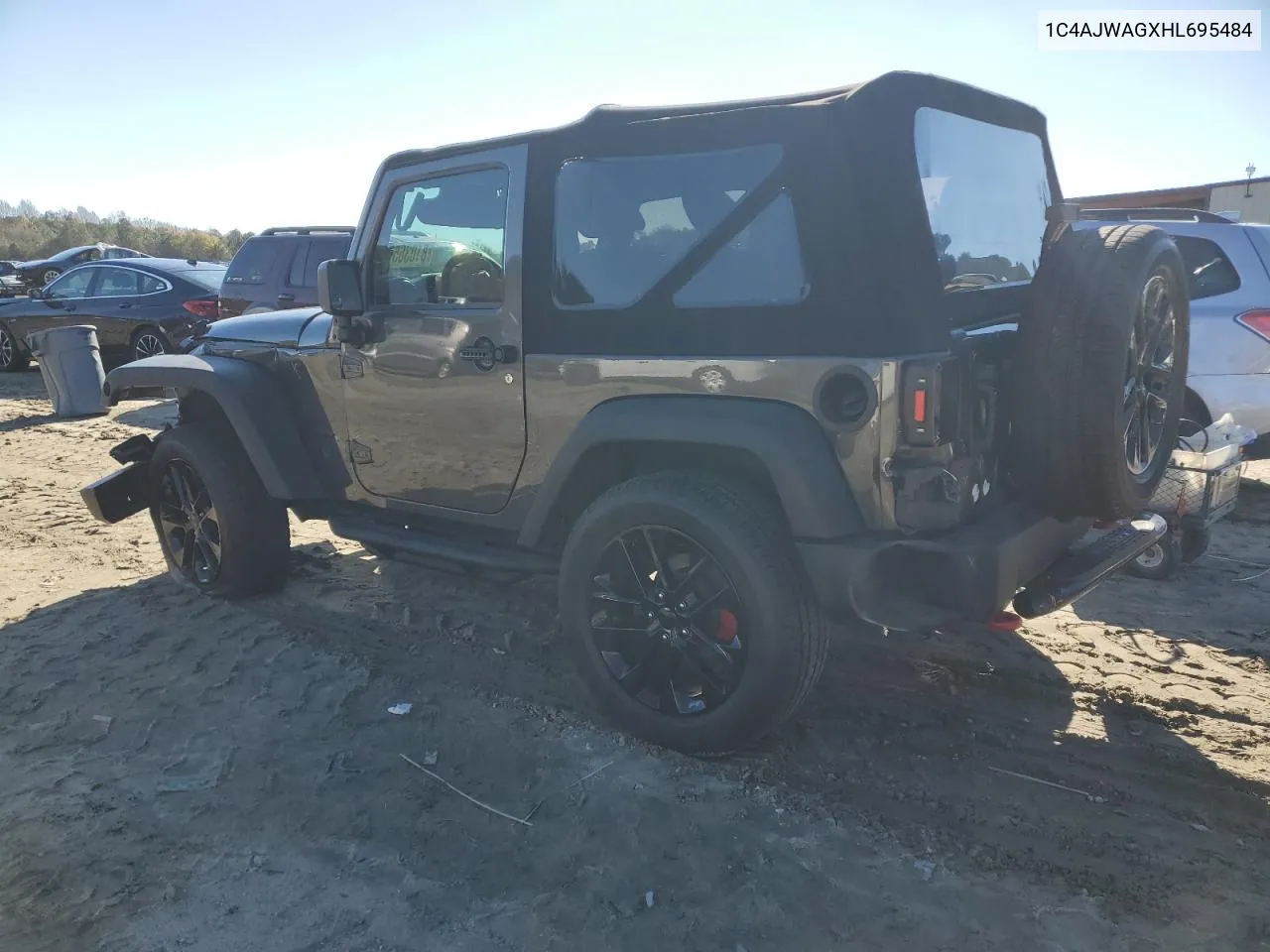 2017 Jeep Wrangler Sport VIN: 1C4AJWAGXHL695484 Lot: 81036574