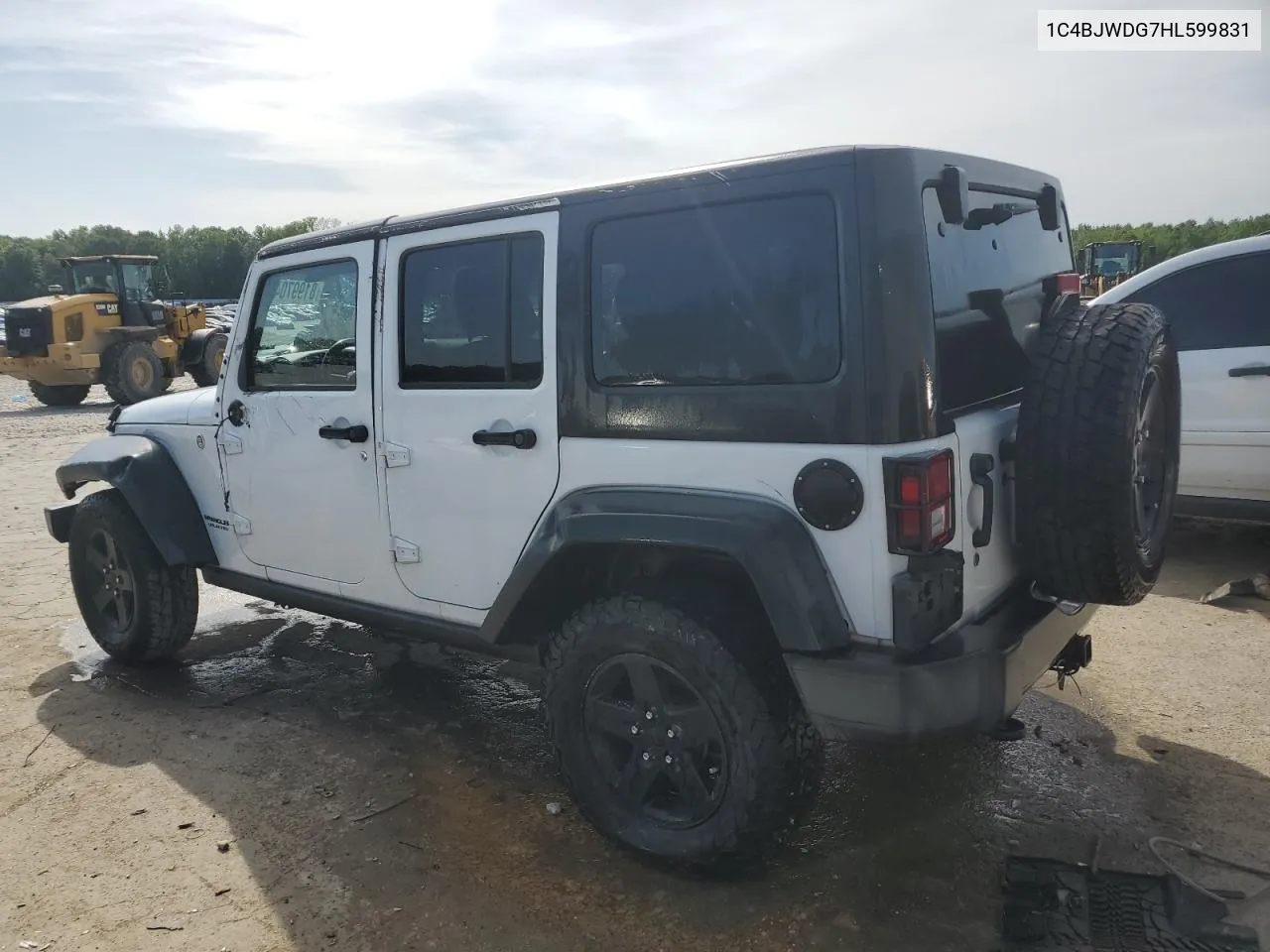 1C4BJWDG7HL599831 2017 Jeep Wrangler Unlimited Sport