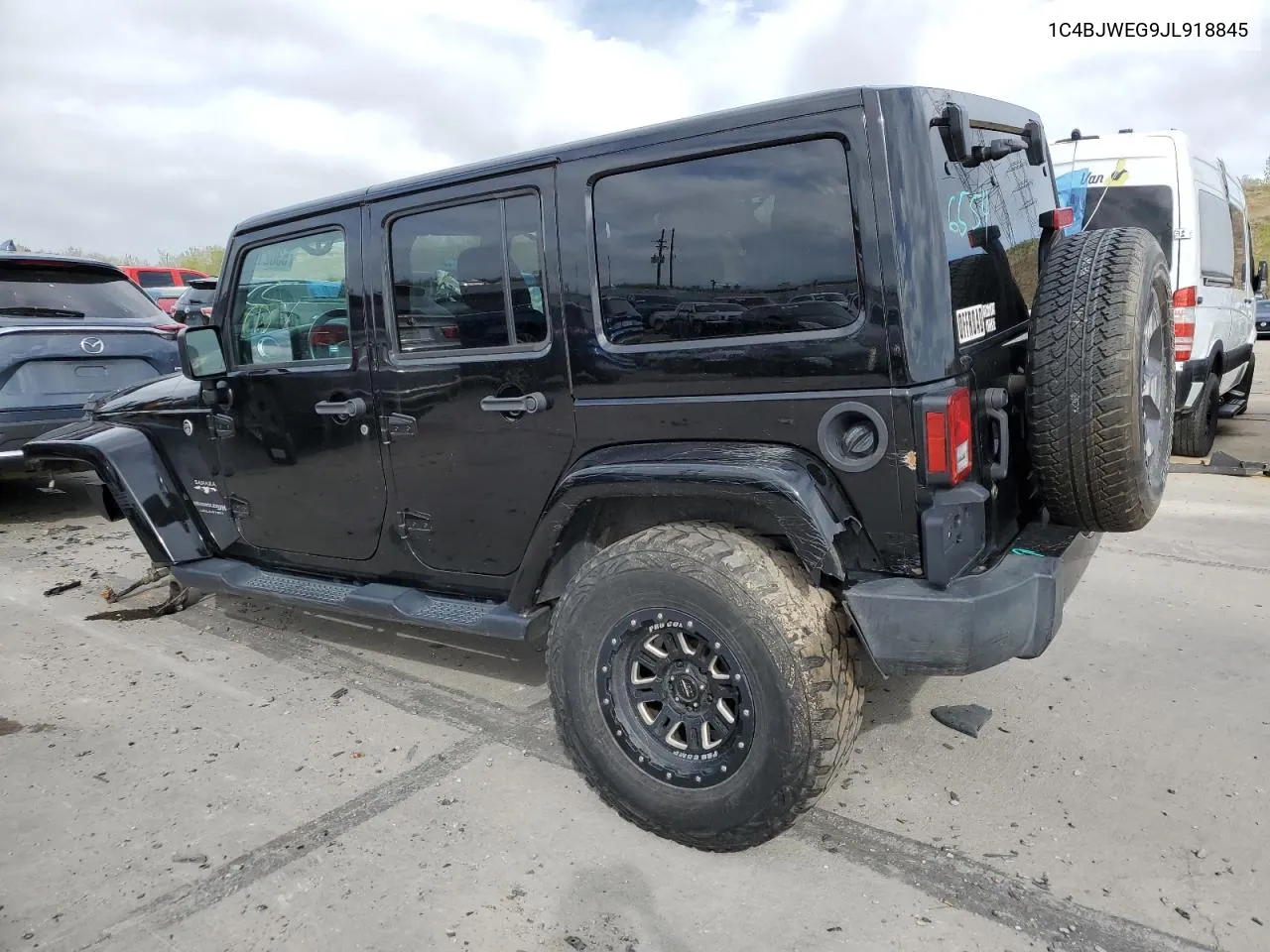 2018 Jeep Wrangler Unlimited Sahara VIN: 1C4BJWEG9JL918845 Lot: 53021844