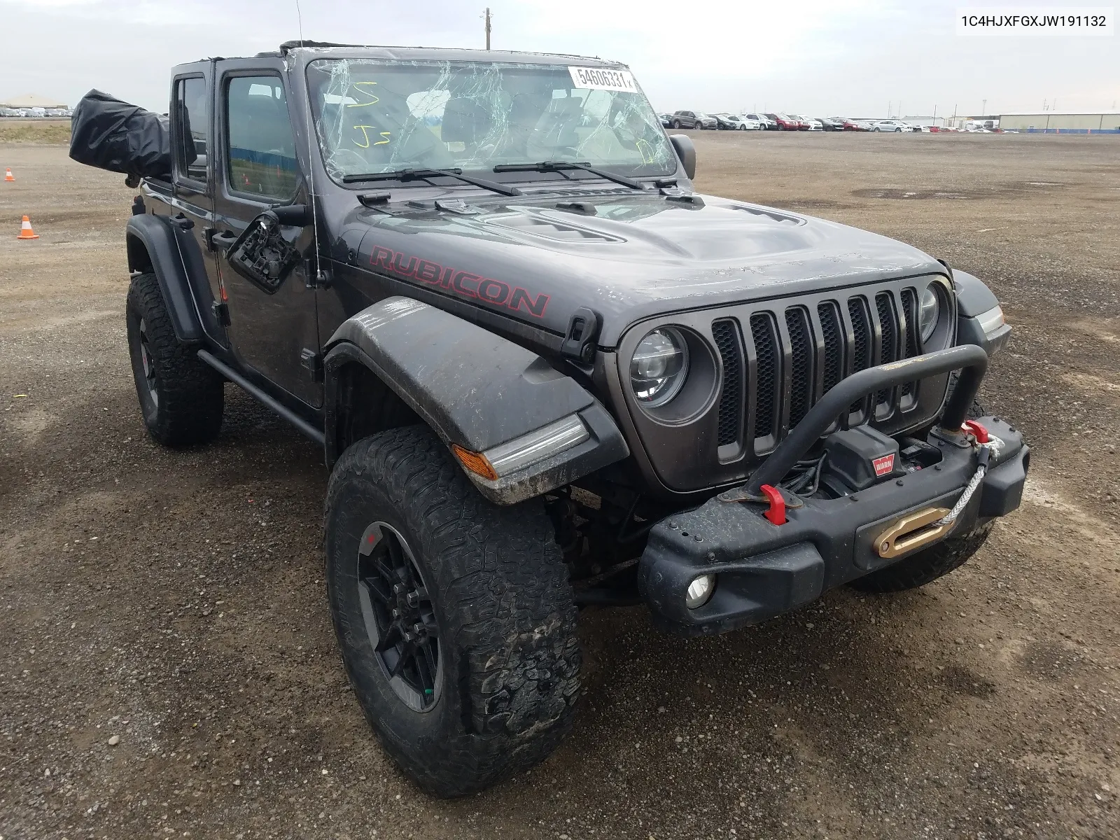 1C4HJXFGXJW191132 2018 Jeep Wrangler Unlimited Rubicon