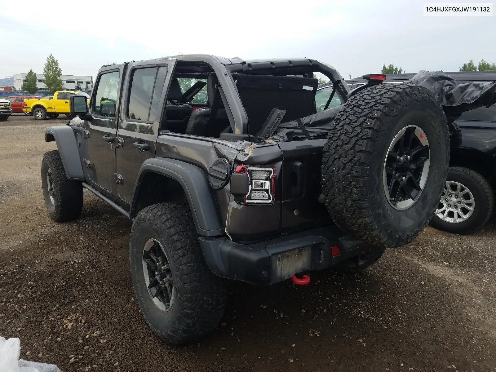 1C4HJXFGXJW191132 2018 Jeep Wrangler Unlimited Rubicon