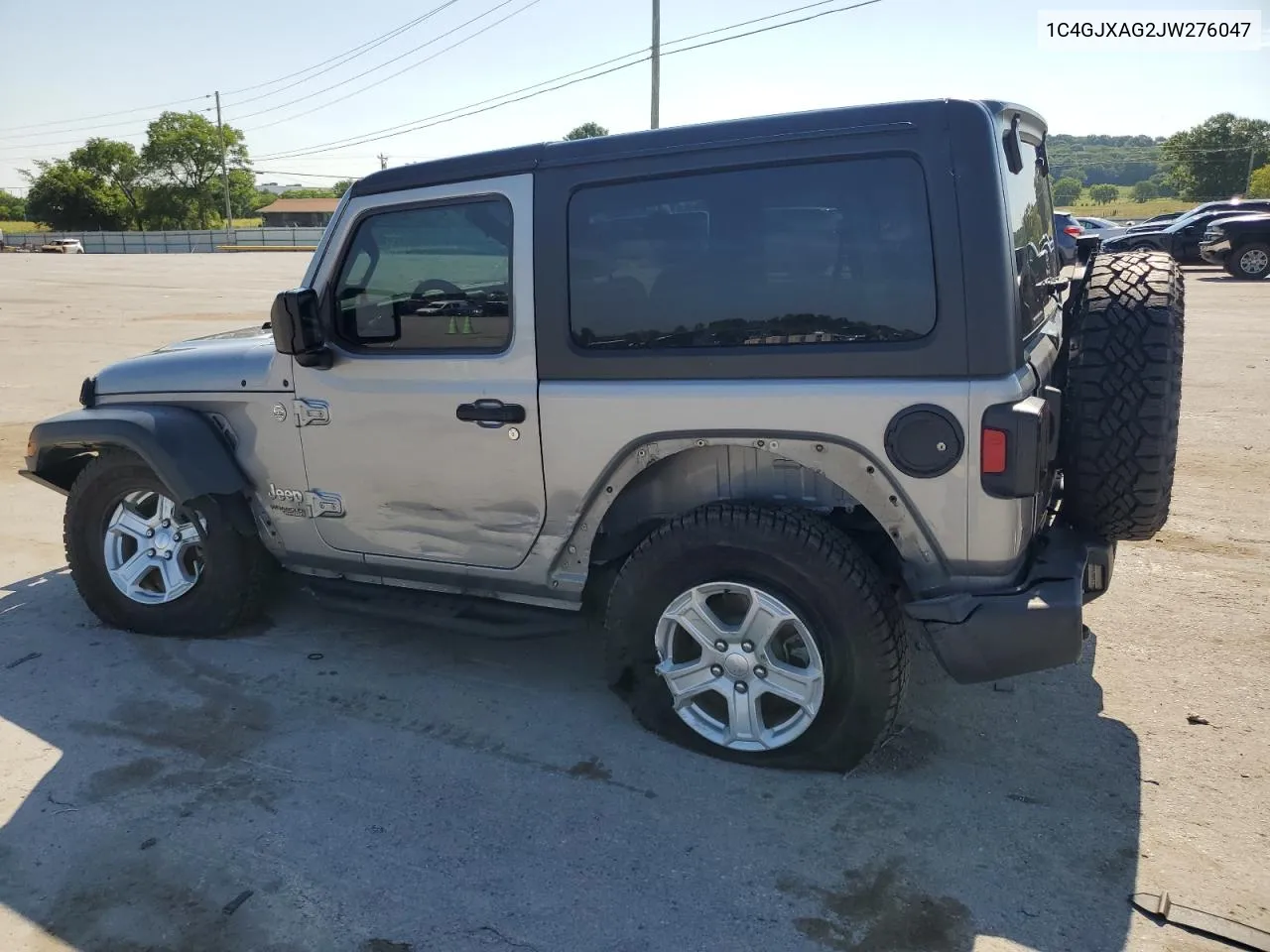 2018 Jeep Wrangler Sport VIN: 1C4GJXAG2JW276047 Lot: 59208764