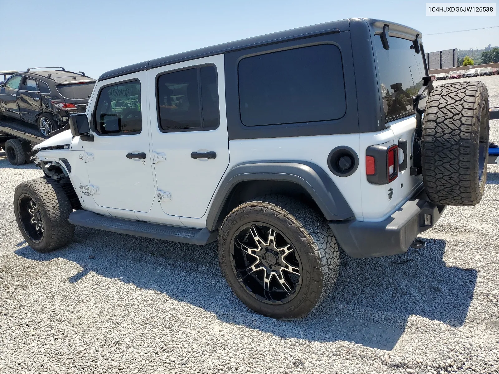 1C4HJXDG6JW126538 2018 Jeep Wrangler Unlimited Sport