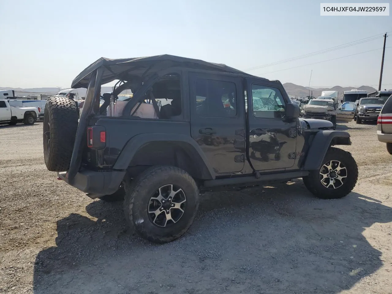 1C4HJXFG4JW229597 2018 Jeep Wrangler Unlimited Rubicon