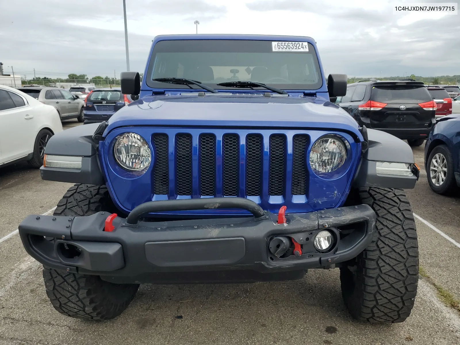 2018 Jeep Wrangler Unlimited Sport VIN: 1C4HJXDN7JW197715 Lot: 65563924