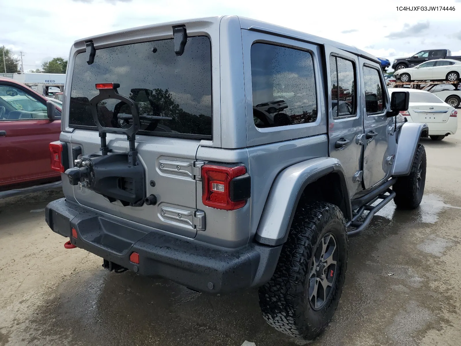 2018 Jeep Wrangler Unlimited Rubicon VIN: 1C4HJXFG3JW174446 Lot: 66506354