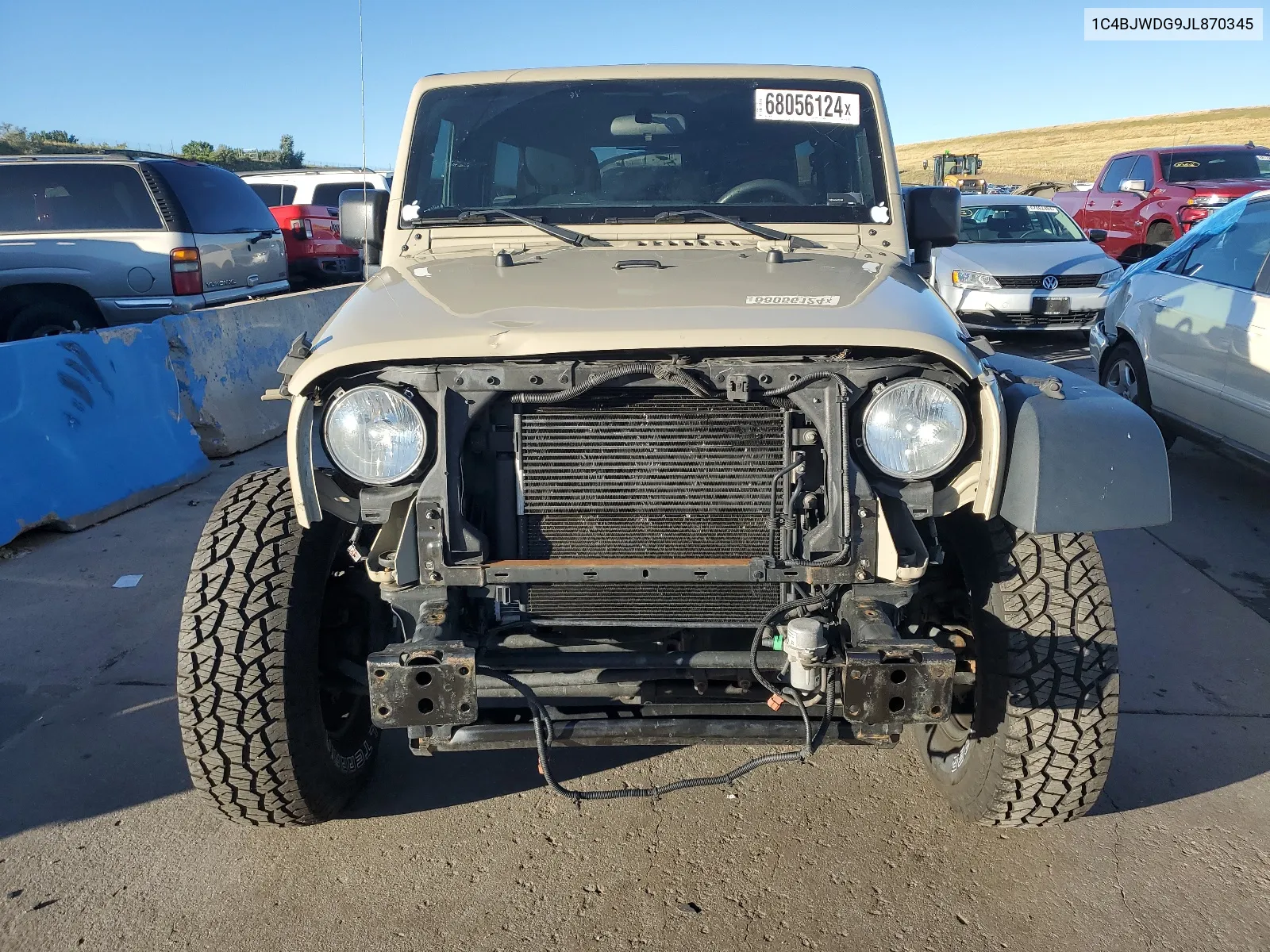 1C4BJWDG9JL870345 2018 Jeep Wrangler Unlimited Sport