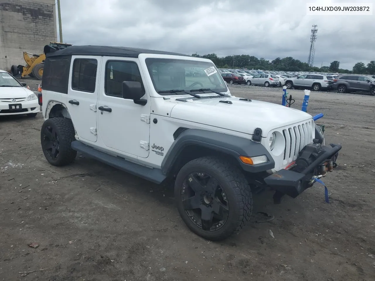 2018 Jeep Wrangler Unlimited Sport VIN: 1C4HJXDG9JW203872 Lot: 68353224