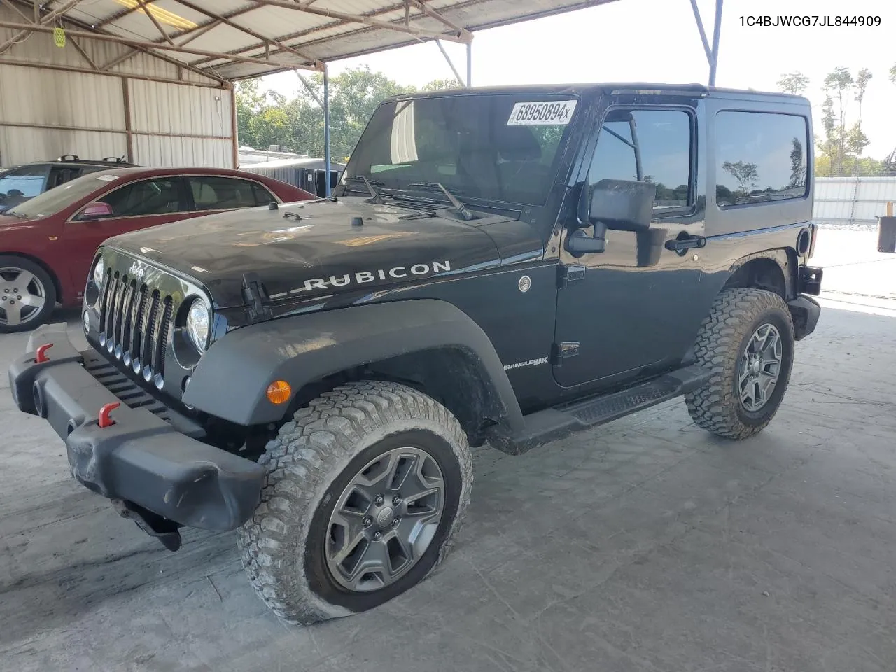 1C4BJWCG7JL844909 2018 Jeep Wrangler Rubicon