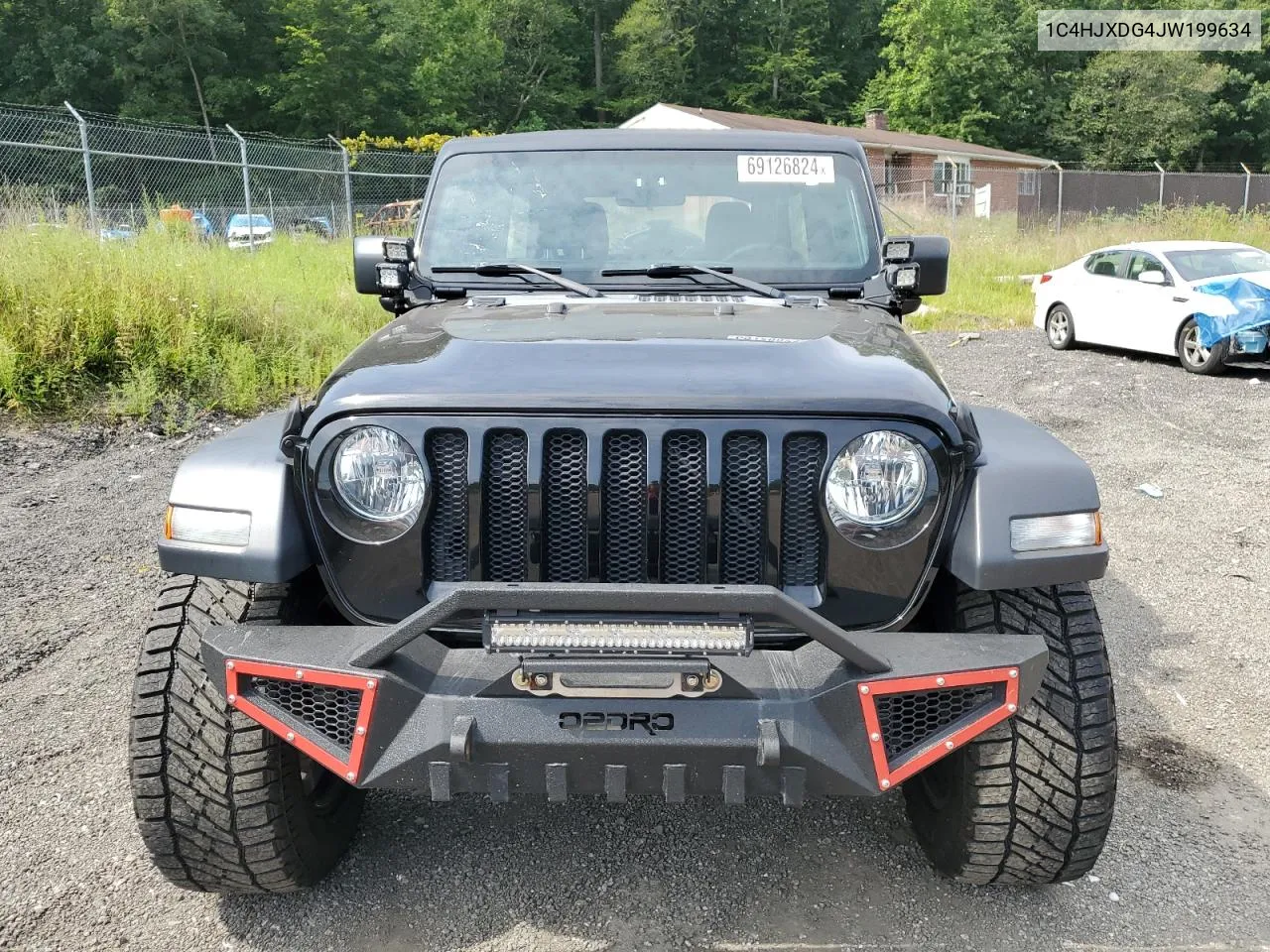 2018 Jeep Wrangler Unlimited Sport VIN: 1C4HJXDG4JW199634 Lot: 69126824