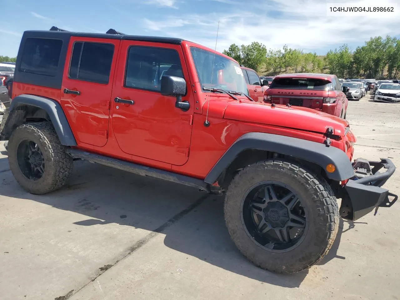 2018 Jeep Wrangler Unlimited Sport VIN: 1C4HJWDG4JL898662 Lot: 69213864