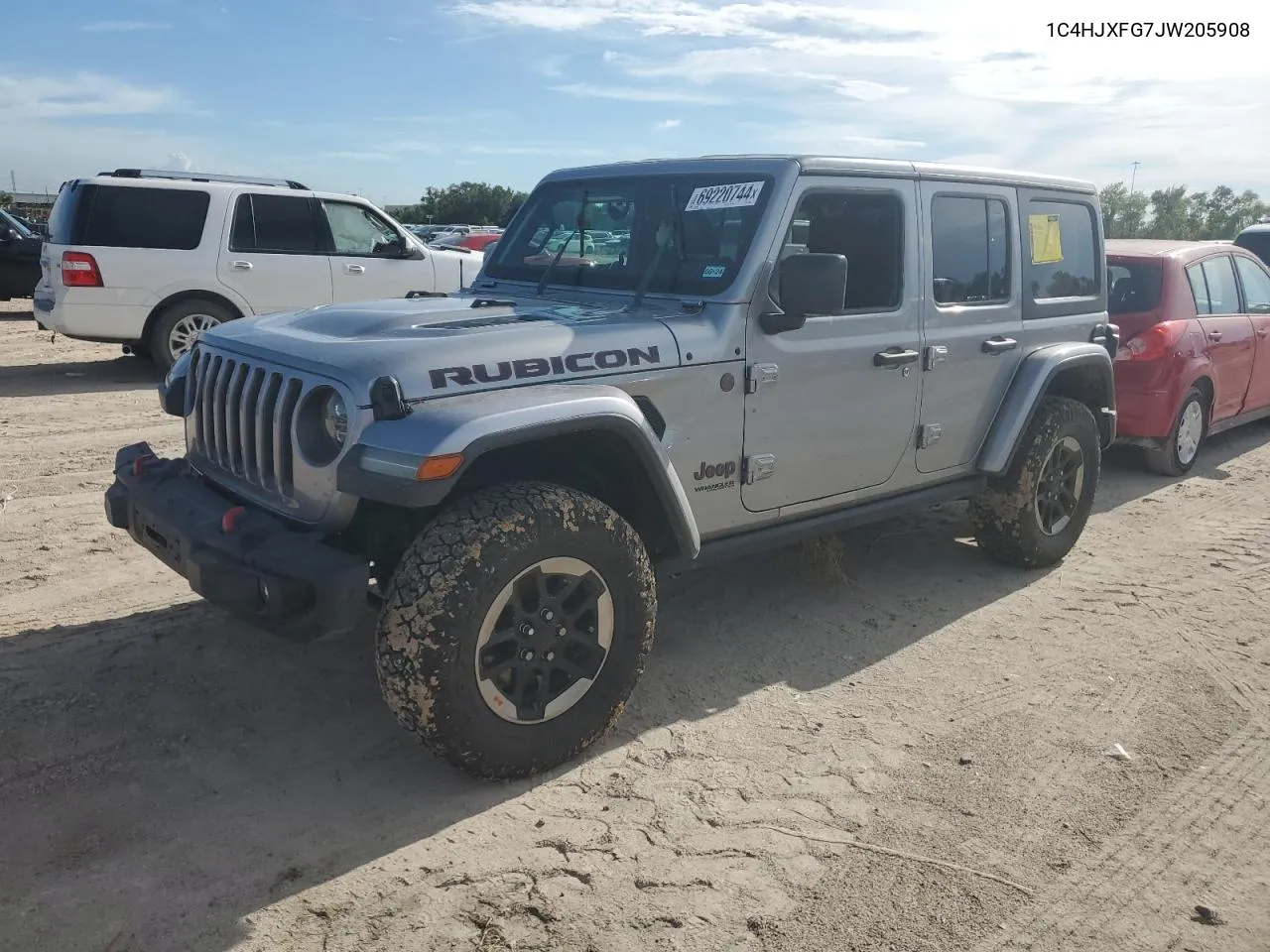 1C4HJXFG7JW205908 2018 Jeep Wrangler Unlimited Rubicon