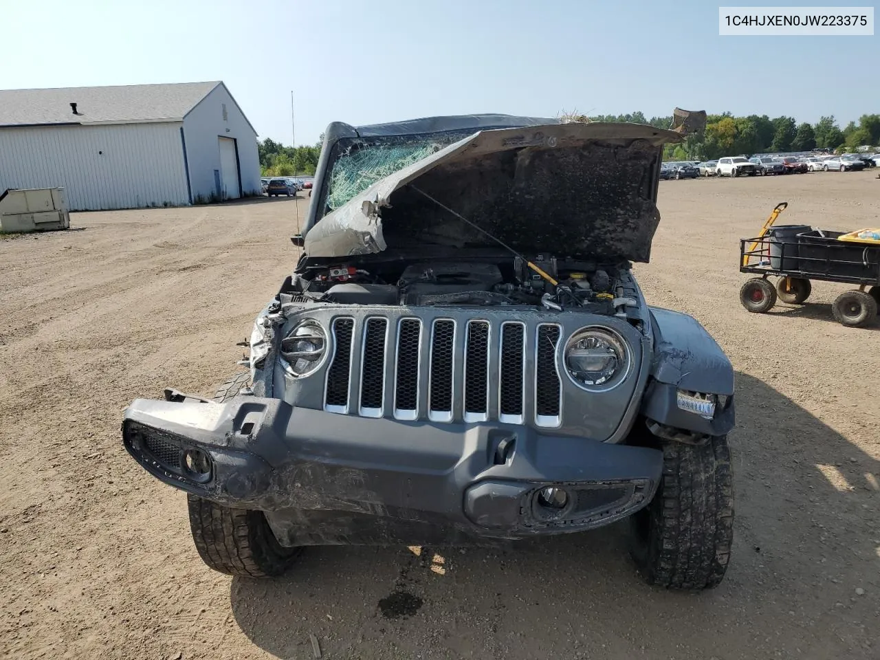 1C4HJXEN0JW223375 2018 Jeep Wrangler Unlimited Sahara