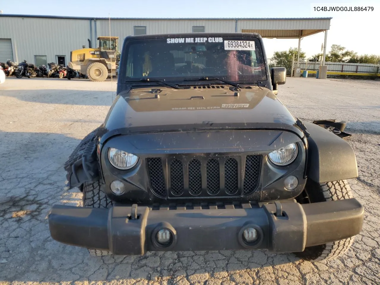 2018 Jeep Wrangler Unlimited Sport VIN: 1C4BJWDG0JL886479 Lot: 69384324