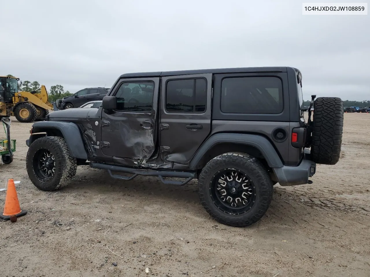 2018 Jeep Wrangler Unlimited Sport VIN: 1C4HJXDG2JW108859 Lot: 69393744