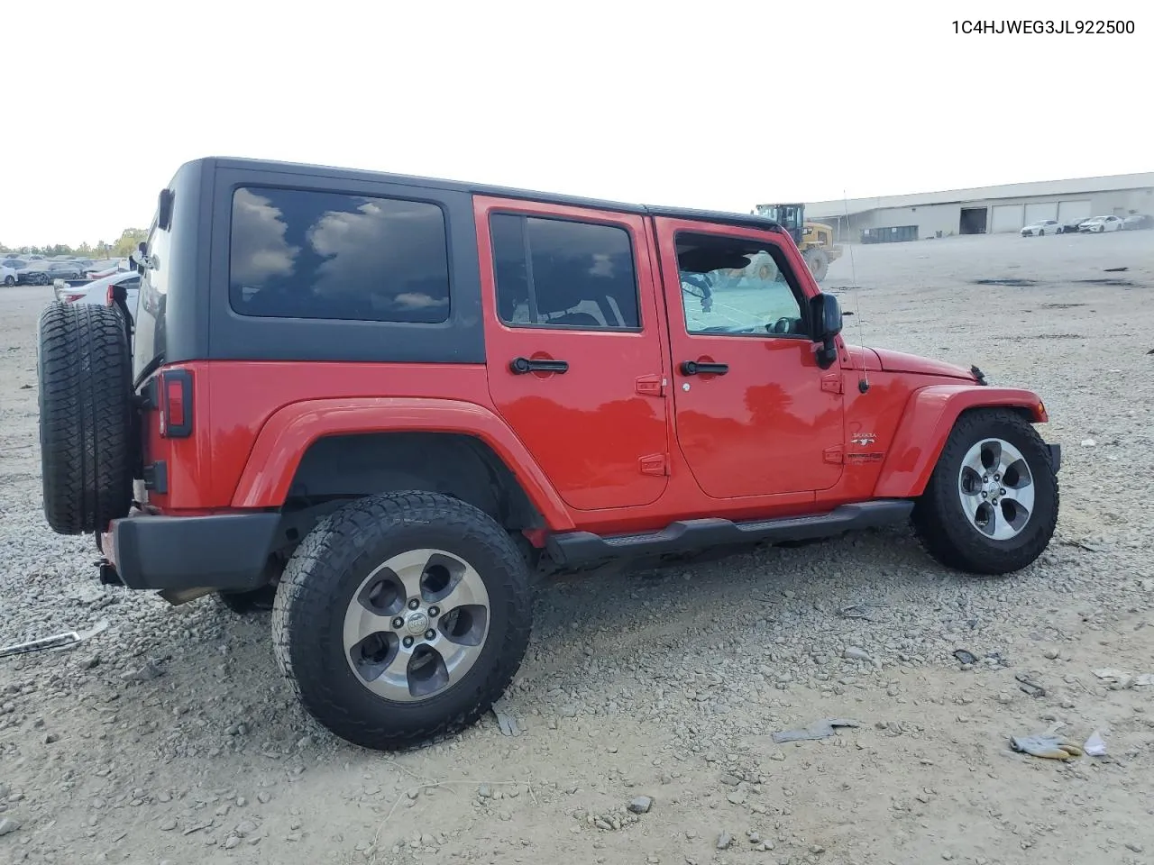 2018 Jeep Wrangler Unlimited Sahara VIN: 1C4HJWEG3JL922500 Lot: 69465364