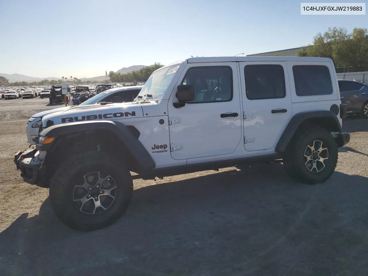 2018 Jeep Wrangler Unlimited Rubicon VIN: 1C4HJXFGXJW219883 Lot: 69523714