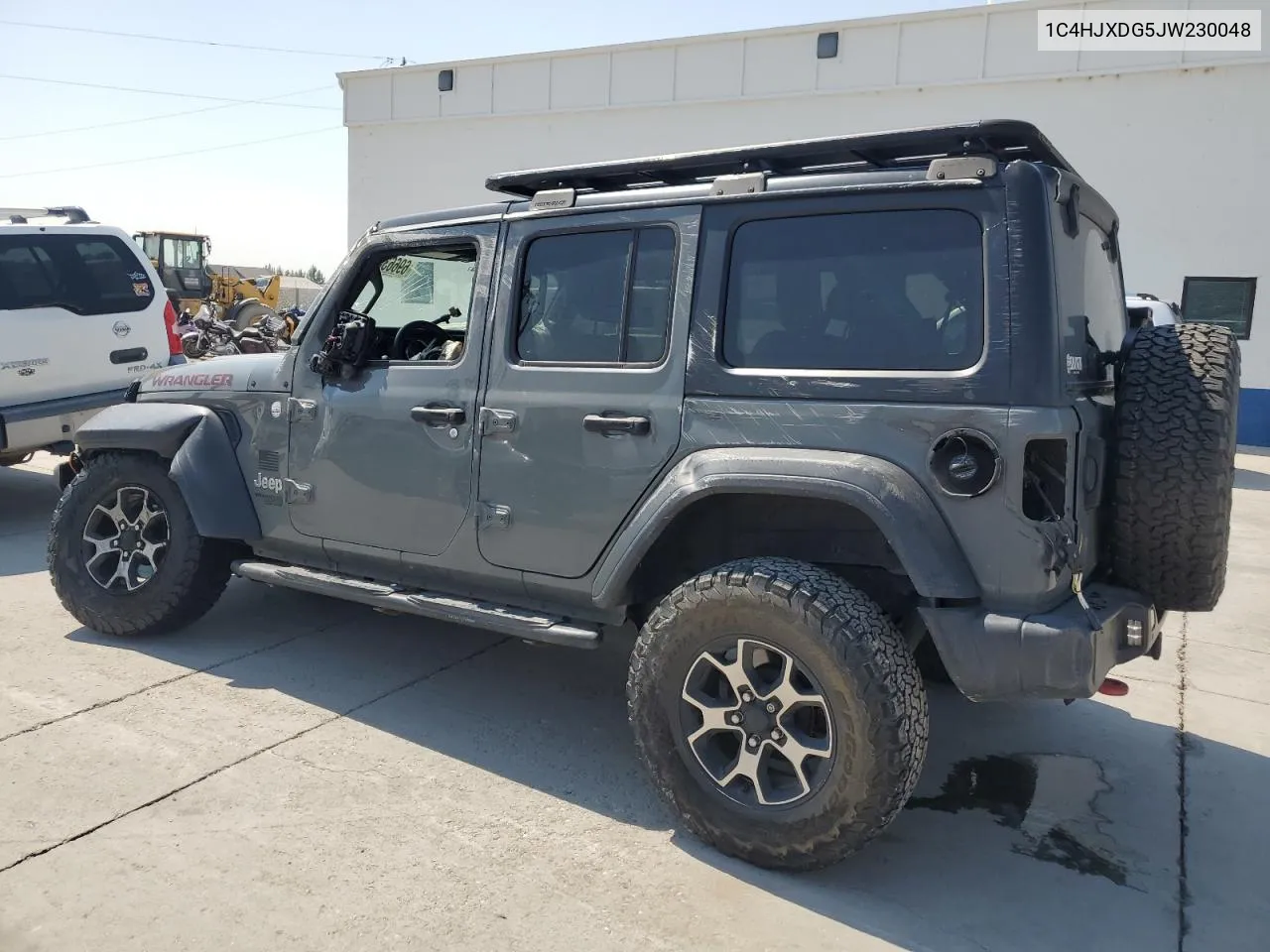 2018 Jeep Wrangler Unlimited Sport VIN: 1C4HJXDG5JW230048 Lot: 69663394