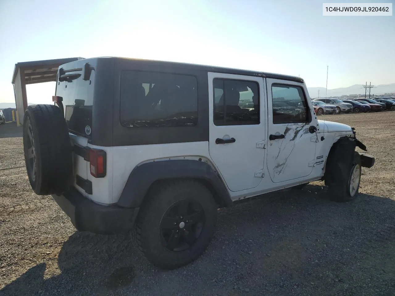 2018 Jeep Wrangler Unlimited Sport VIN: 1C4HJWDG9JL920462 Lot: 70134094