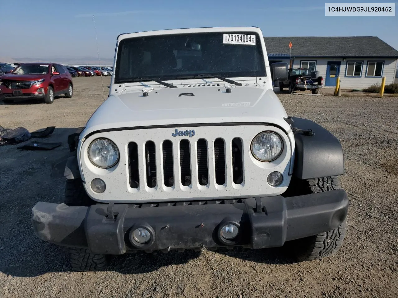 2018 Jeep Wrangler Unlimited Sport VIN: 1C4HJWDG9JL920462 Lot: 70134094