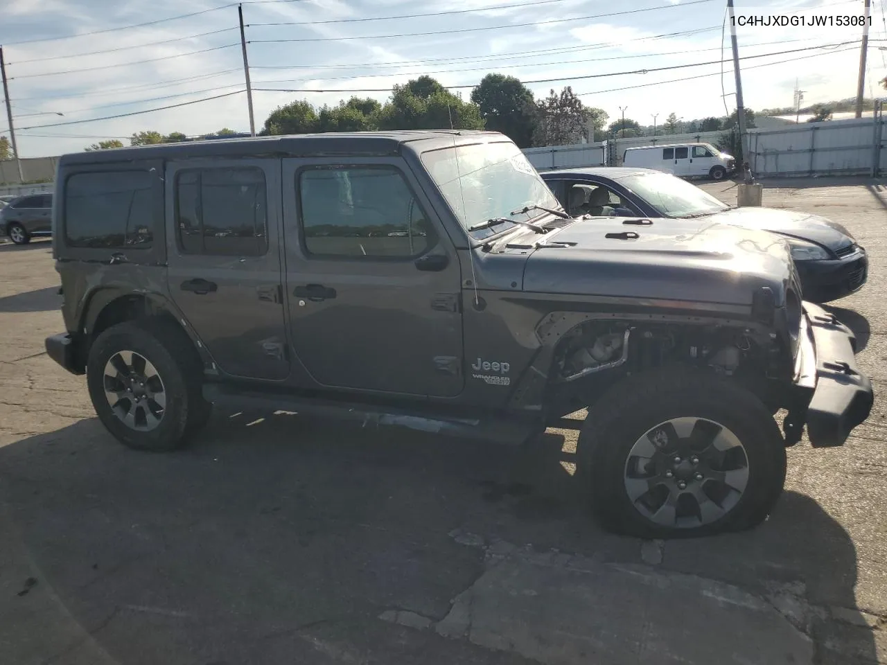 1C4HJXDG1JW153081 2018 Jeep Wrangler Unlimited Sport