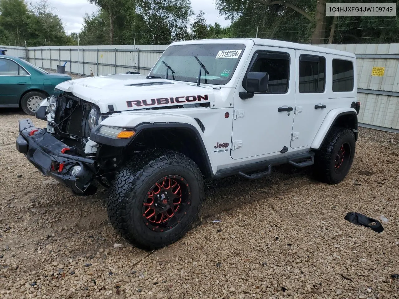 1C4HJXFG4JW109749 2018 Jeep Wrangler Unlimited Rubicon