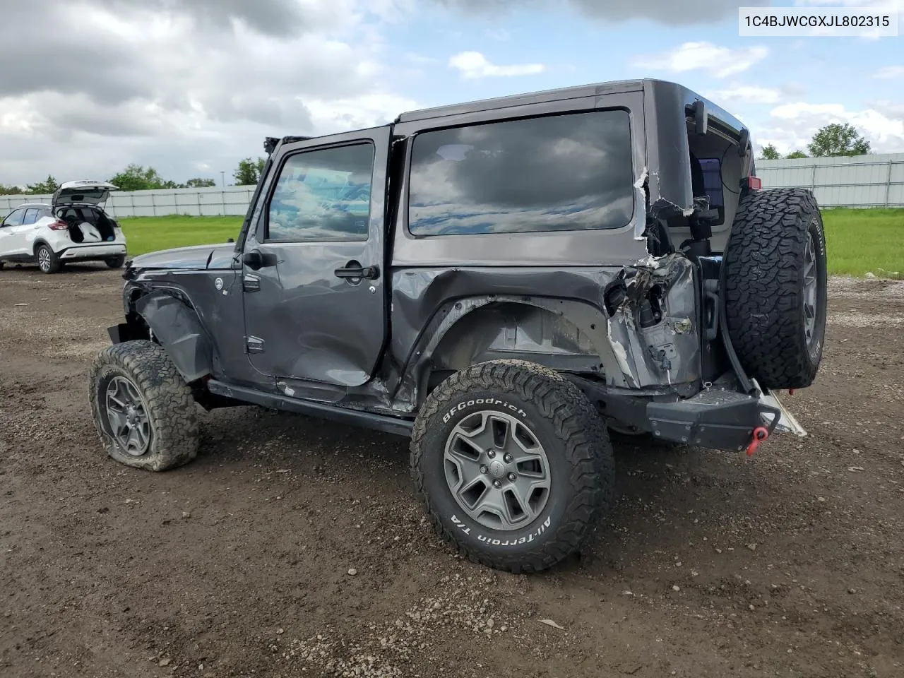 2018 Jeep Wrangler Rubicon VIN: 1C4BJWCGXJL802315 Lot: 71227714