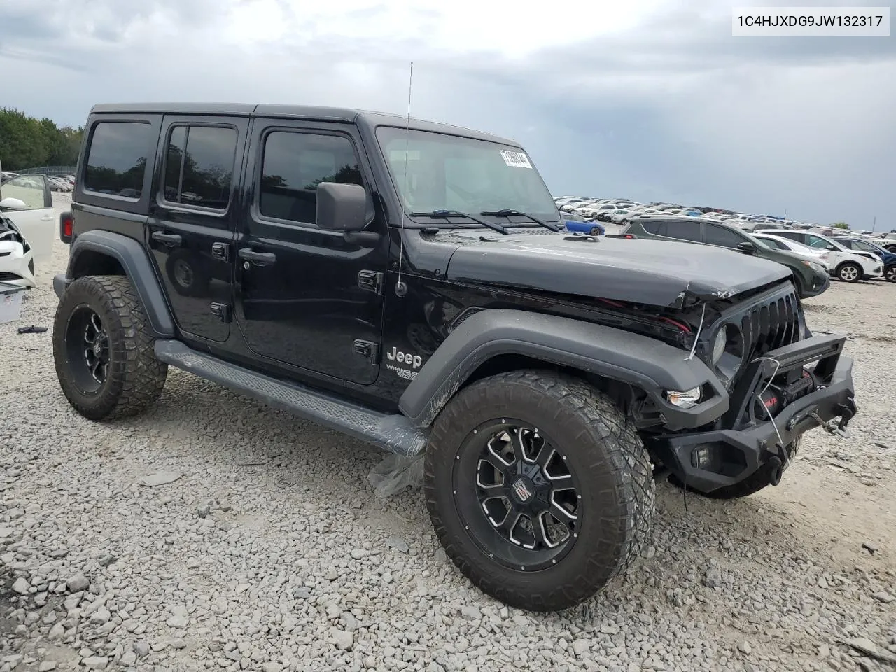 1C4HJXDG9JW132317 2018 Jeep Wrangler Unlimited Sport