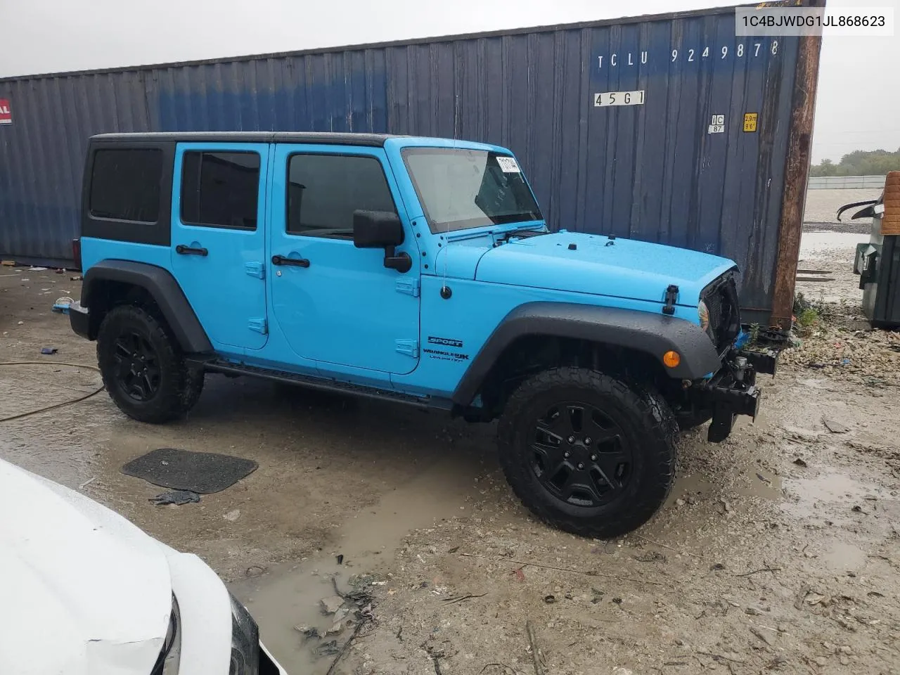 1C4BJWDG1JL868623 2018 Jeep Wrangler Unlimited Sport