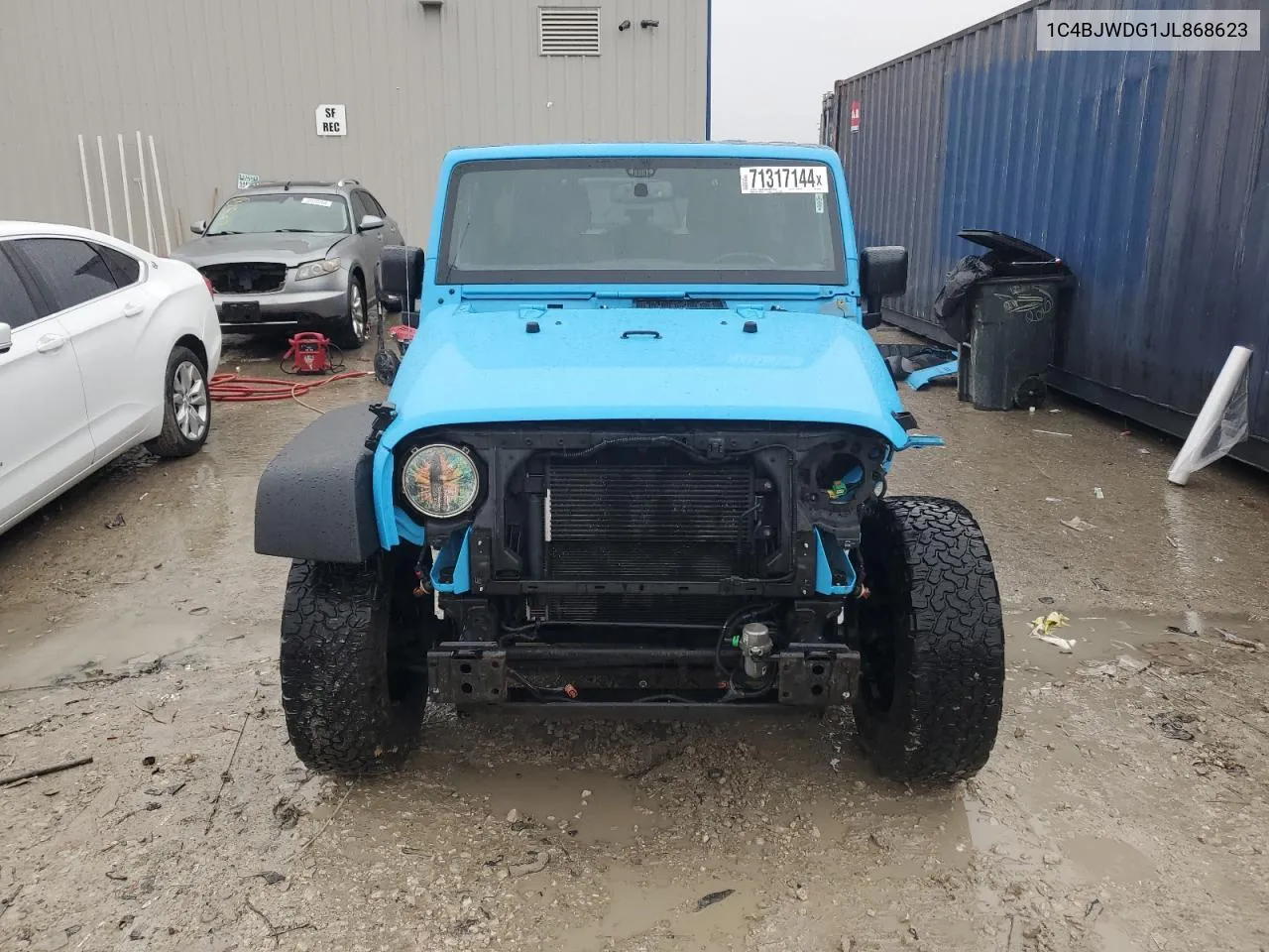 1C4BJWDG1JL868623 2018 Jeep Wrangler Unlimited Sport