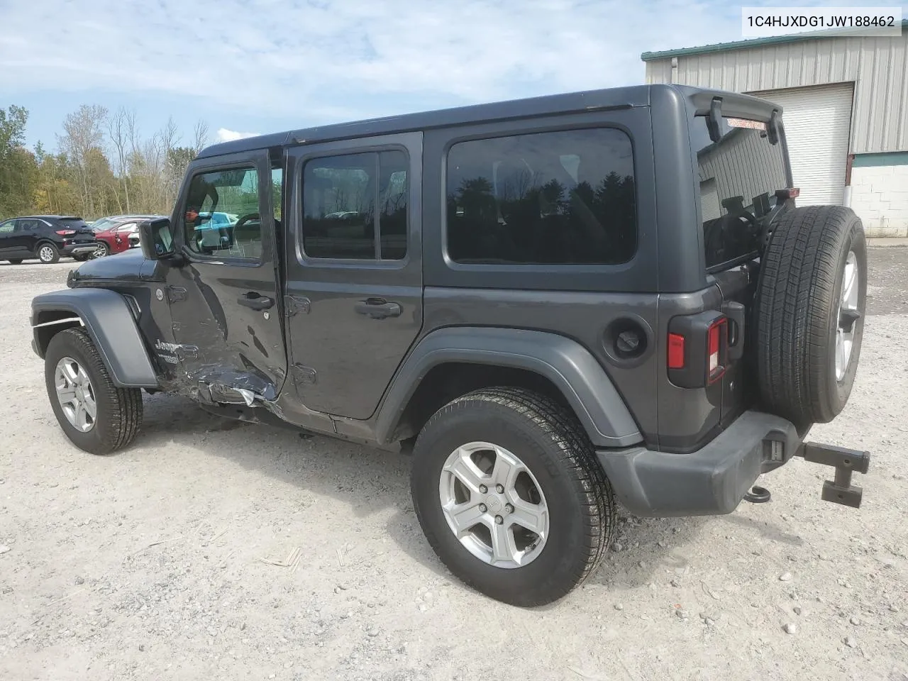 1C4HJXDG1JW188462 2018 Jeep Wrangler Unlimited Sport