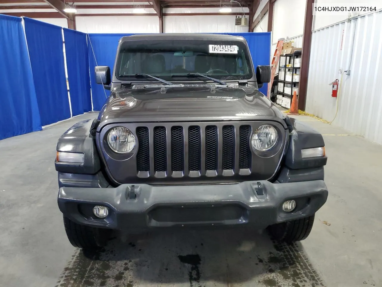 2018 Jeep Wrangler Unlimited Sport VIN: 1C4HJXDG1JW172164 Lot: 72043494