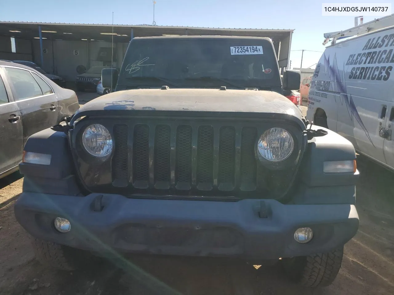 1C4HJXDG5JW140737 2018 Jeep Wrangler Unlimited Sport