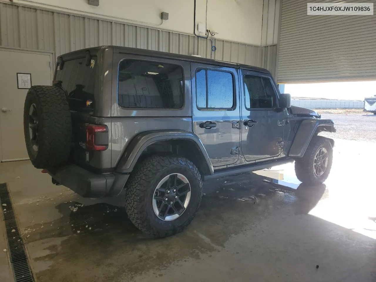 2018 Jeep Wrangler Unlimited Rubicon VIN: 1C4HJXFGXJW109836 Lot: 72927834