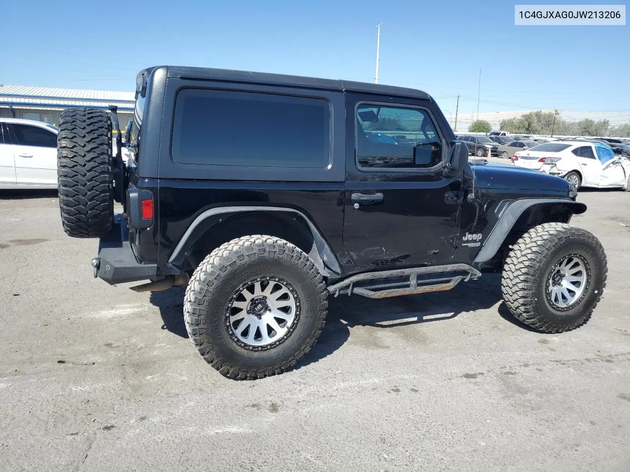 2018 Jeep Wrangler Sport VIN: 1C4GJXAG0JW213206 Lot: 73032464