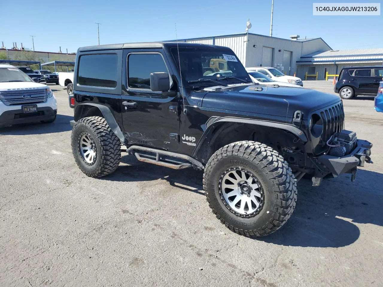 2018 Jeep Wrangler Sport VIN: 1C4GJXAG0JW213206 Lot: 73032464