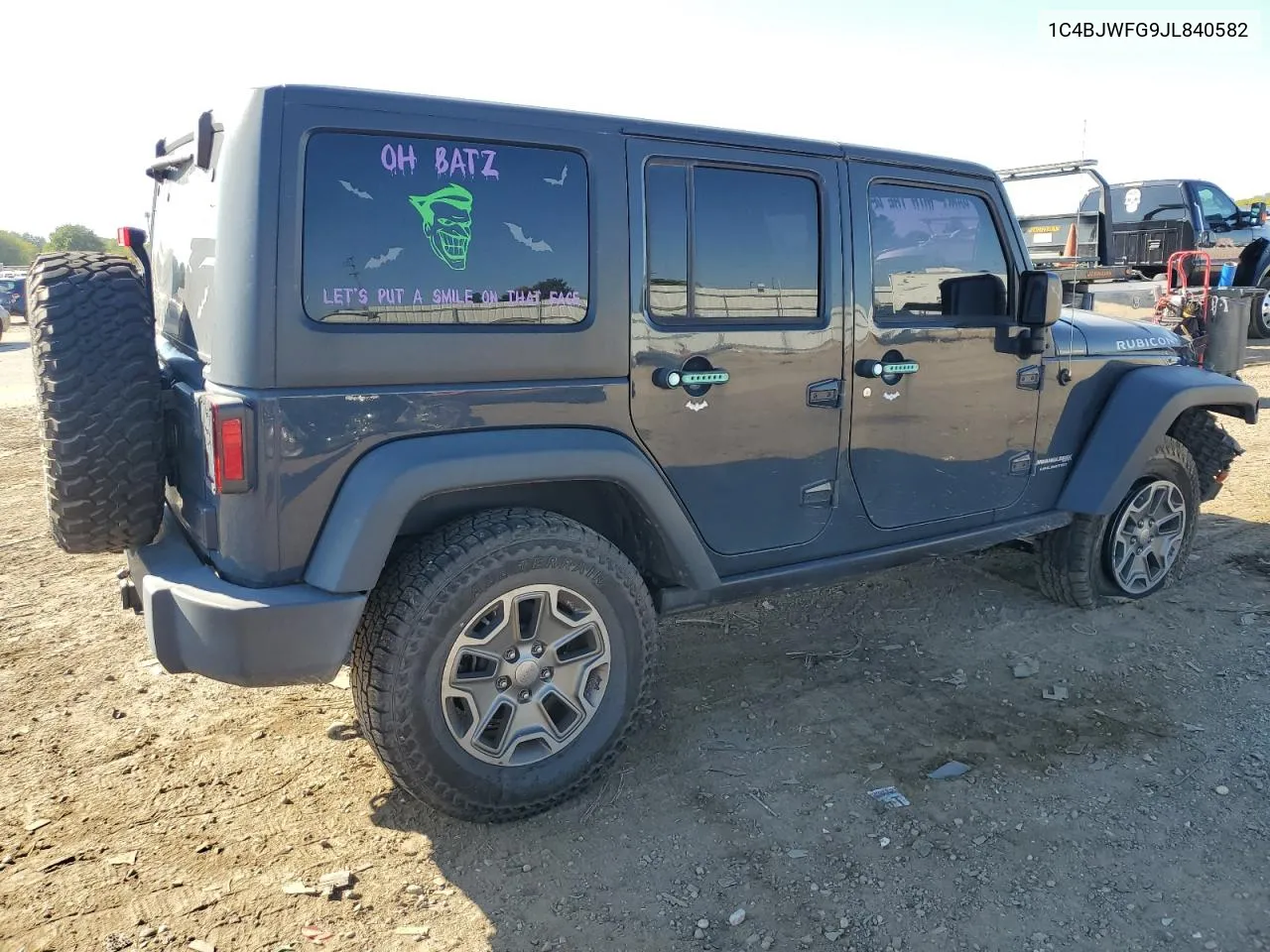 2018 Jeep Wrangler Unlimited Rubicon VIN: 1C4BJWFG9JL840582 Lot: 73064054