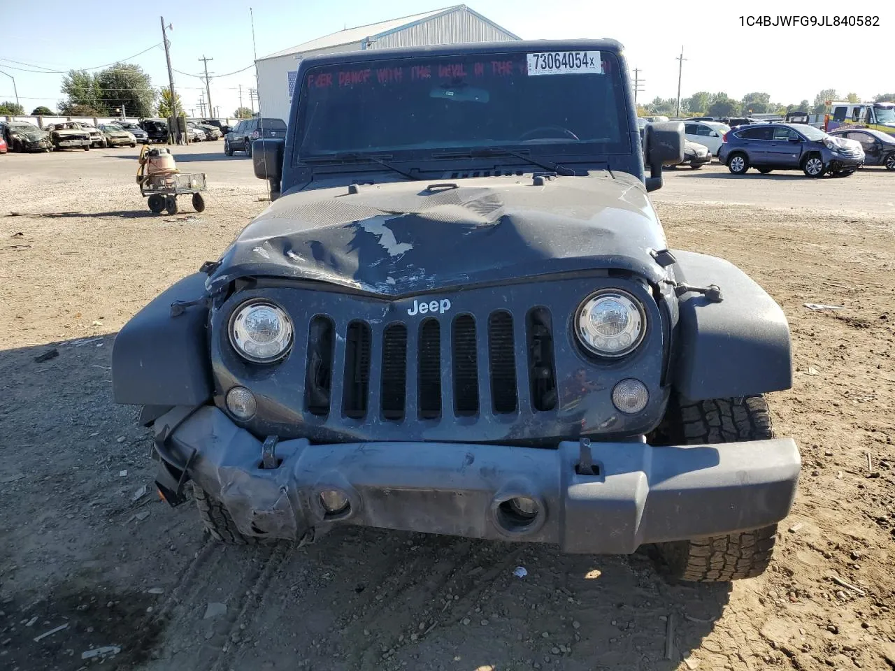 1C4BJWFG9JL840582 2018 Jeep Wrangler Unlimited Rubicon