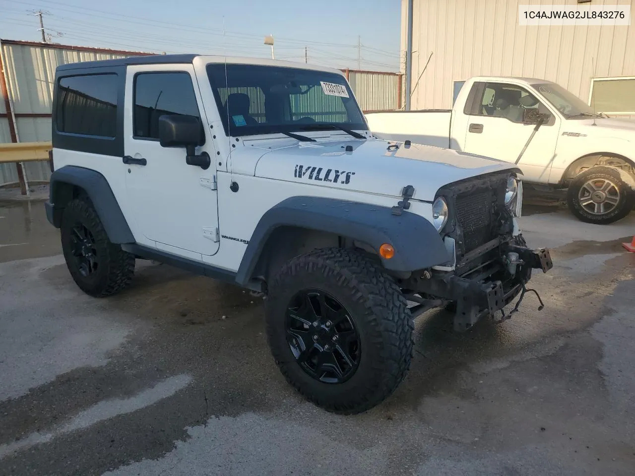 1C4AJWAG2JL843276 2018 Jeep Wrangler Sport