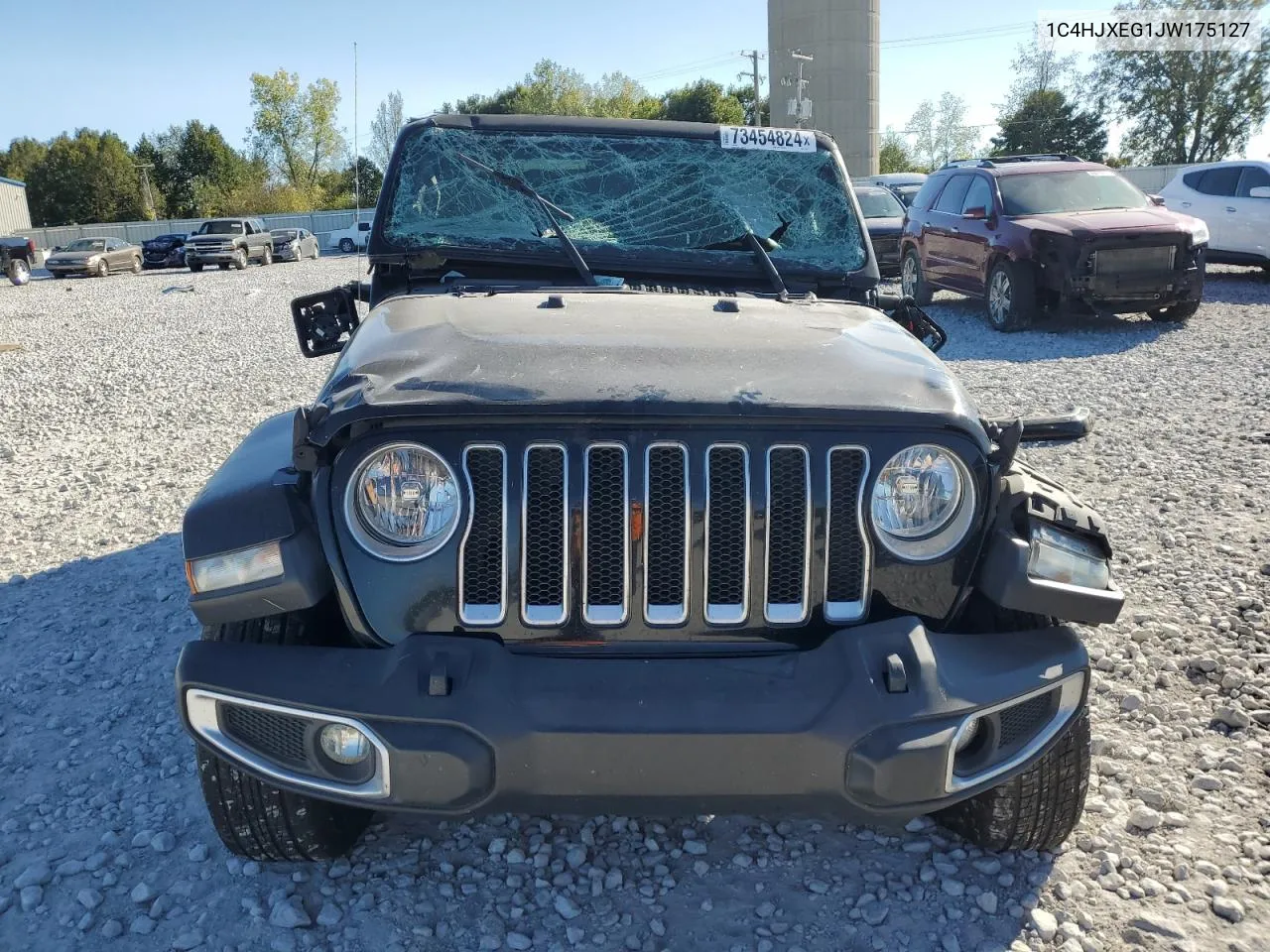 2018 Jeep Wrangler Unlimited Sahara VIN: 1C4HJXEG1JW175127 Lot: 73454824