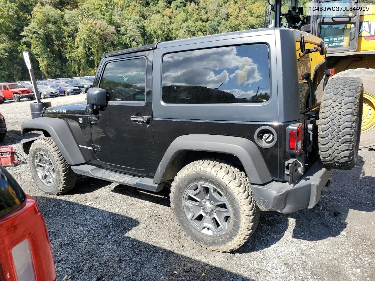 2018 Jeep Wrangler Rubicon VIN: 1C4BJWCG7JL844909 Lot: 74421584