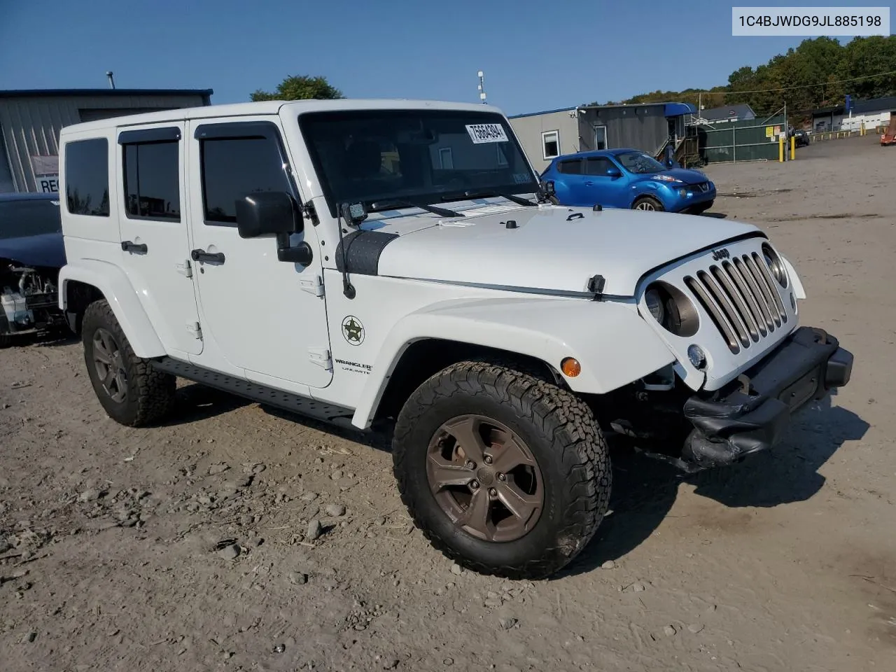 2018 Jeep Wrangler Unlimited Sport VIN: 1C4BJWDG9JL885198 Lot: 75664394