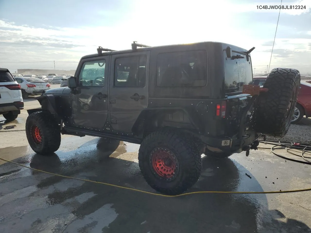 2018 Jeep Wrangler Unlimited Sport VIN: 1C4BJWDG8JL812324 Lot: 76595354