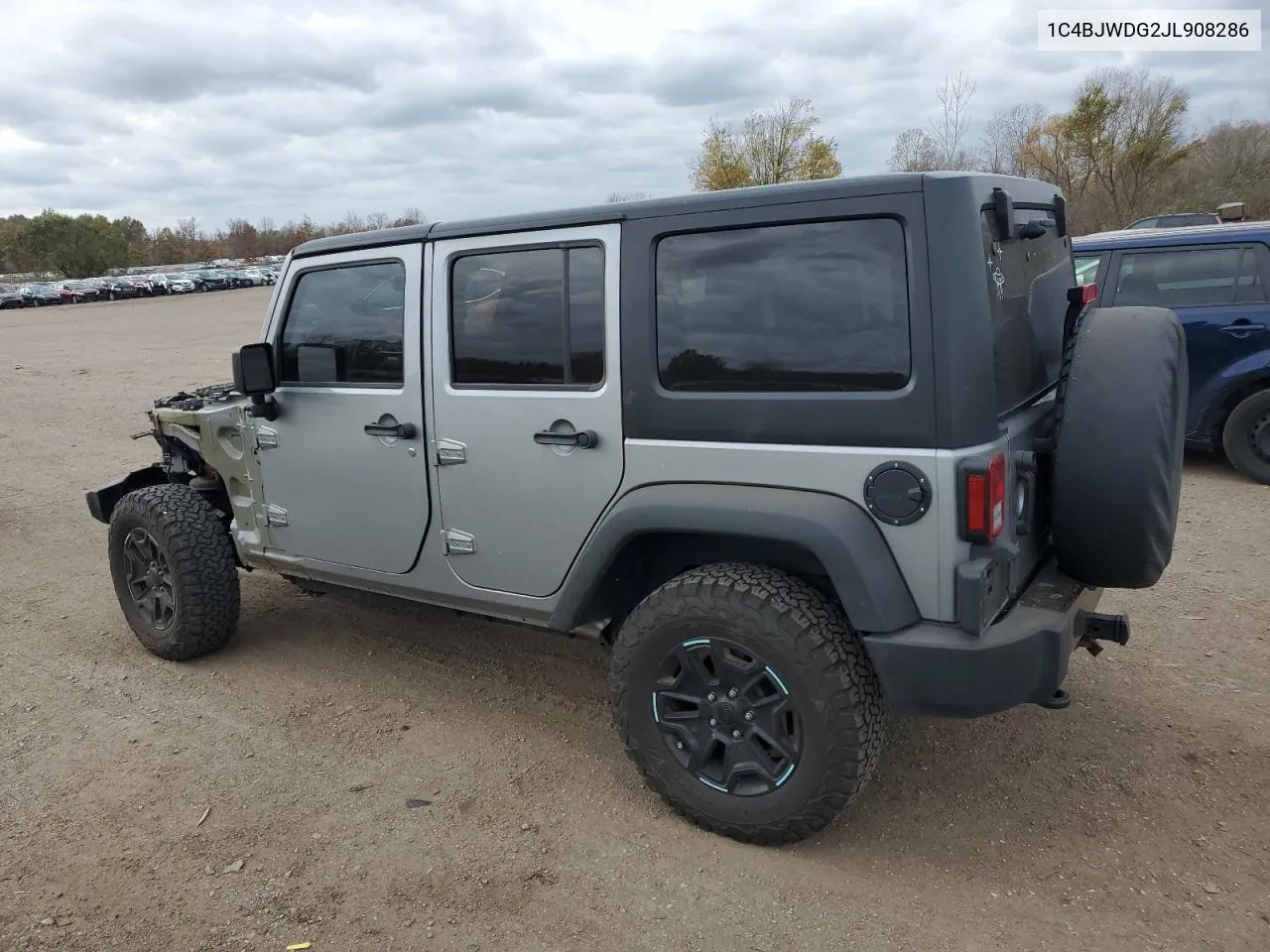 2018 Jeep Wrangler Unlimited Sport VIN: 1C4BJWDG2JL908286 Lot: 77313844